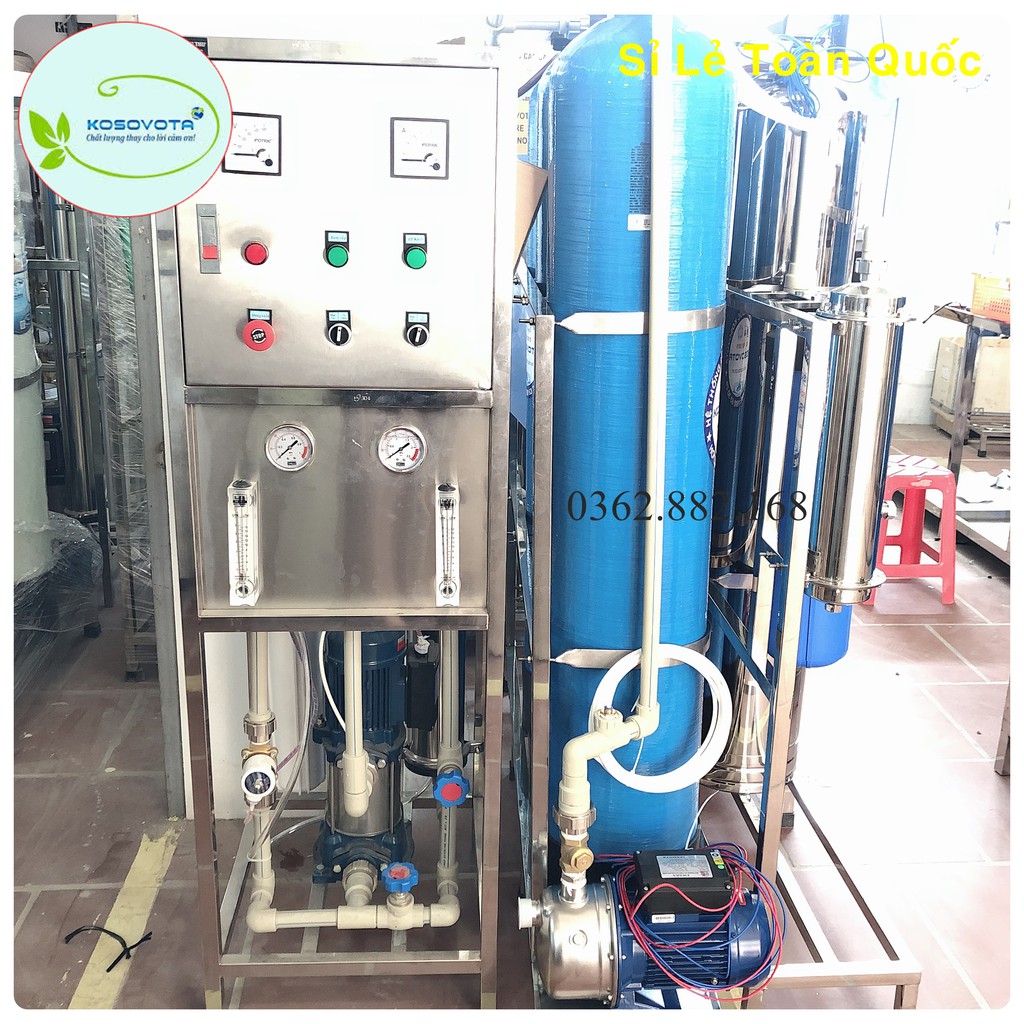 Hệ Thống Lọc Nước Ro 250L KOSOVOTA Cao Cấp, Đồng Hồ LCD Hiển Thị Chỉ Số, Điều Khiển Thông Minh