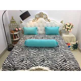 Drap thun ❤️FREESHIP❤️ga thun lạnh Hàn Quốc 2 màu (1 ga, 2 áo nằm, 1 áo ôm)