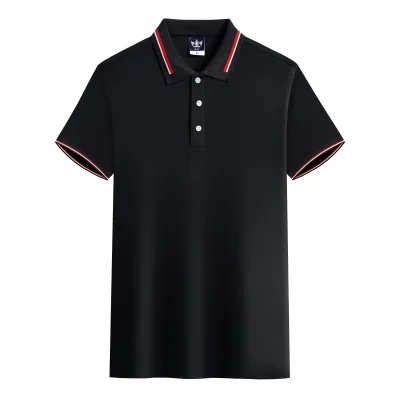 Áo polo Tay Ngắn Bằng cotton Nguyên Chất Hàng Mới Dành Cho Nam