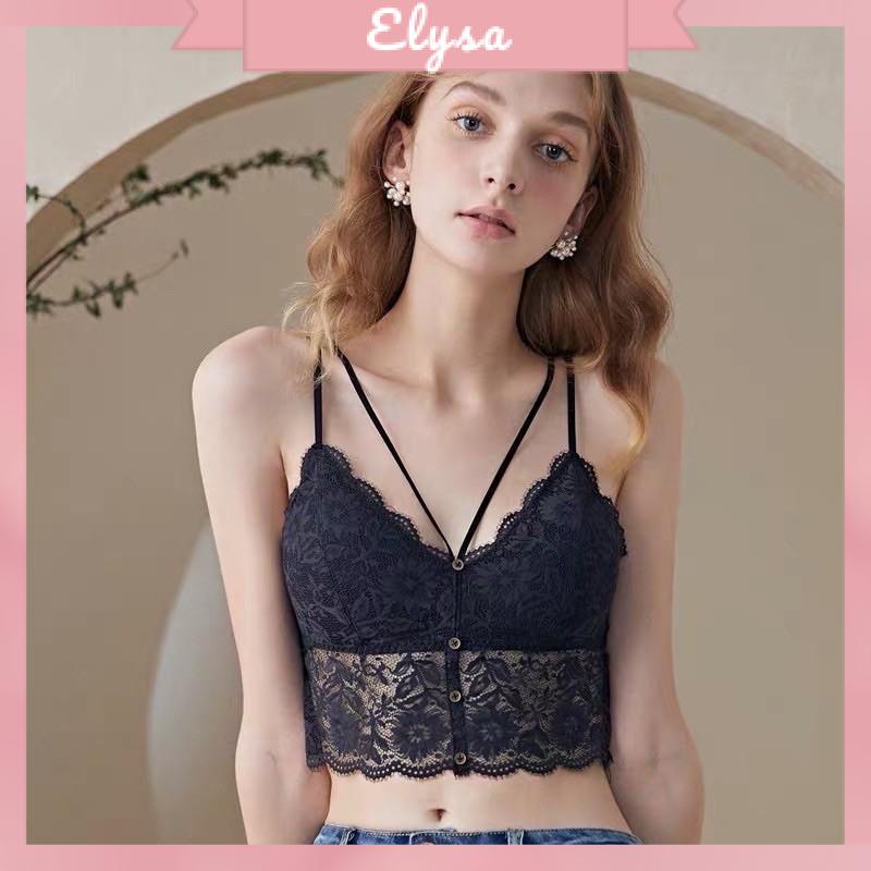 Áo Bra Ren Hoa Khuy Trước Sexy Siêu Quyến Rũ