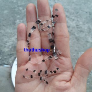  500g thun cột tóc sọc màu (được chọn màu)