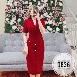 Đầm body viền bigsize (60-90kg)