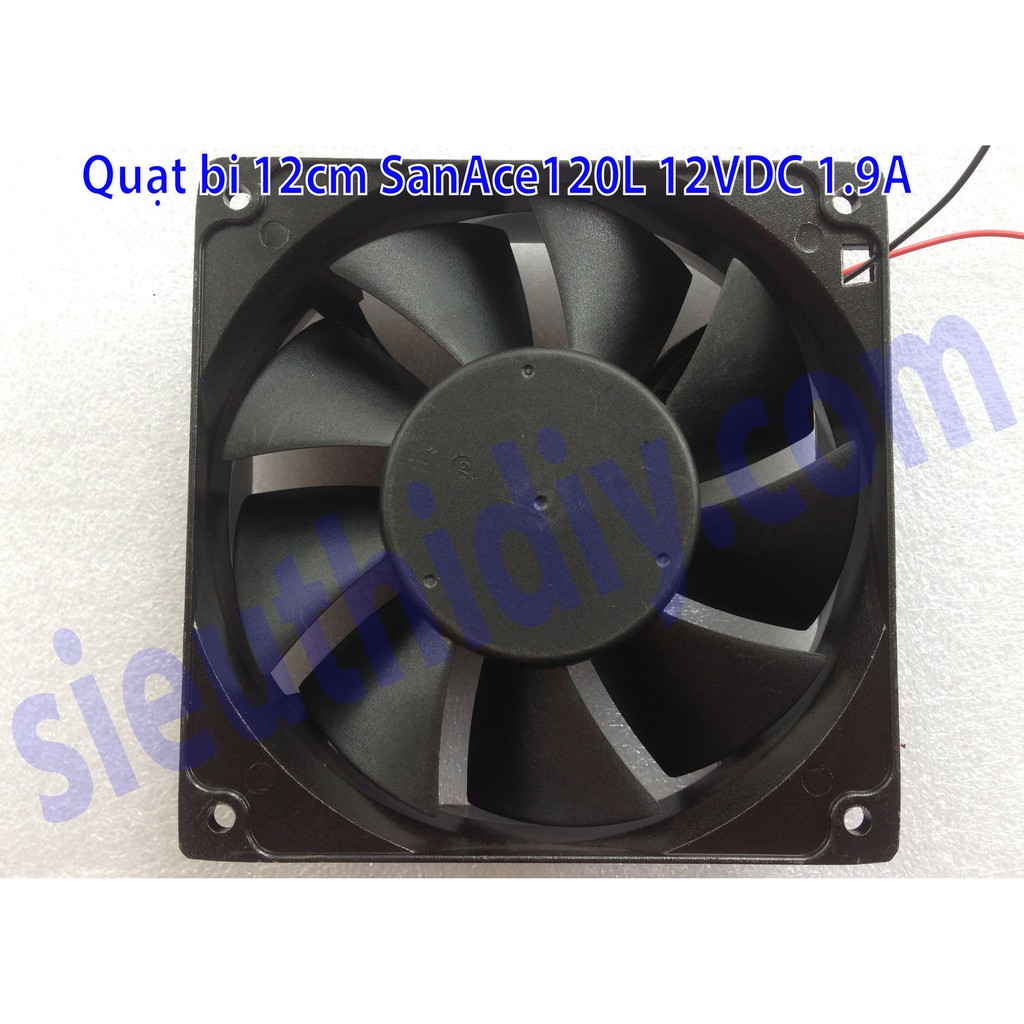 Quạt fan 12cm SanAce120 chính hãng Sanyo khung nhôm