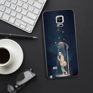 ỐP LƯNG  SAMSUNG NOTE 3/NOTE 4/NOTE 5,   IN HÌNH BẦU TRỜI ĐÊM ĐẦY SAO LẤP LÁNH NHẸ NHÀNG