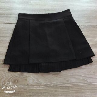 Chân váy xếp li 2 tầng