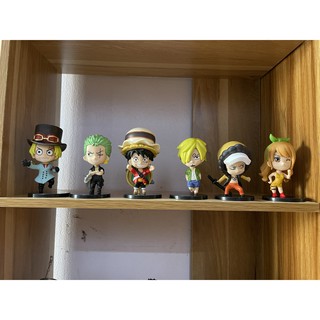 Set 6 nhân vật OnePiece ( Luffy, Zoro, Nami, Sanji, Sabo, Law )- OnePiece