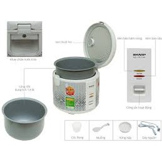 Nồi Cơm Điện Nắp Gài Sharp KS-181TJV