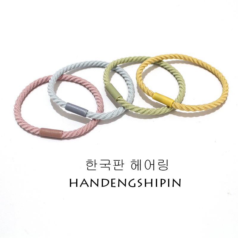 Dây buộc tóc co giãn thời trang nhiều màu sắc dành cho nữ