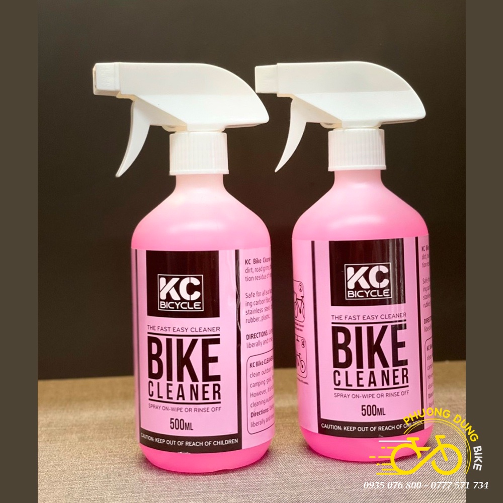 Bình xịt tẩy rửa xe đạp KC BICYCLE 500ml