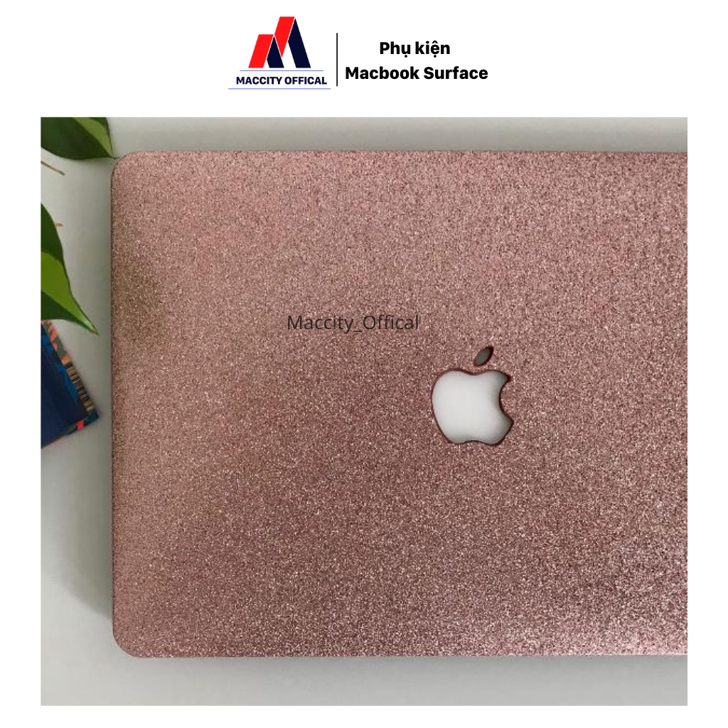 (Mới nhất) Case macbook, ốp macbook màu vàng nhũ lấp lánh-MỎNG, NHẸ-CHỐNG TRẦY XƯỚC, VA ĐẬP