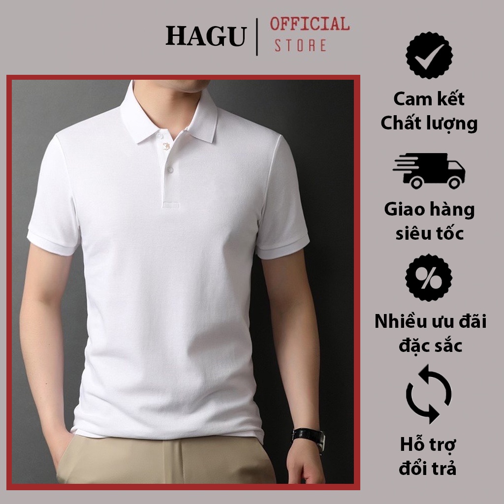 Áo Thun Polo Nam Nữ Cổ Trụ Chất Thun Cá Sấu Trơn Hàn Quốc Phong Cách Ulzzang