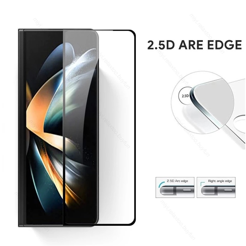 3In1 Tempered Glass + hydrogel soft film Screen Protector + lens film for Samsung Galaxy Z Fold 4 5G fold4