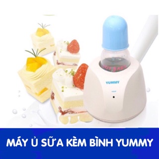 Sỉ máy hâm sữa, ủ sữa yummi kèm bình sữa