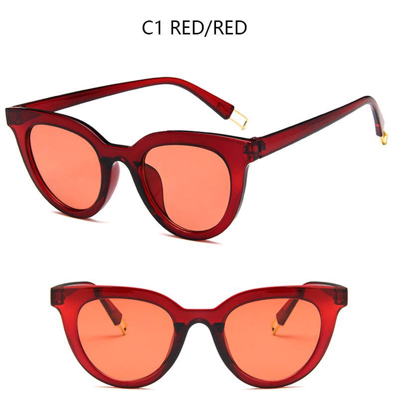 Kính mát UV400 kiểu mắt mèo thời trang Hàn Quốc sang trọng