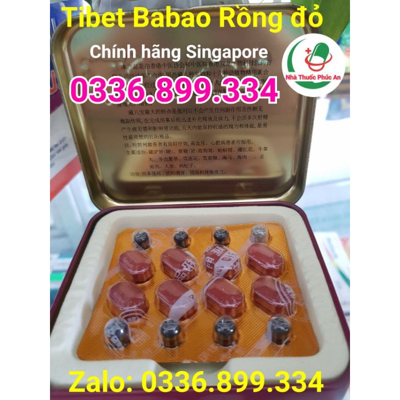 Tibet babao rồng đỏ singapore | BigBuy360 - bigbuy360.vn