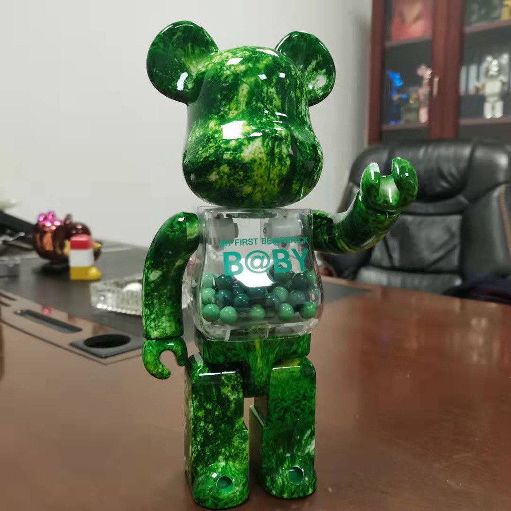 Khối Đồ Chơi Lắp Ráp Hình Gấu Bằng ABS 400%