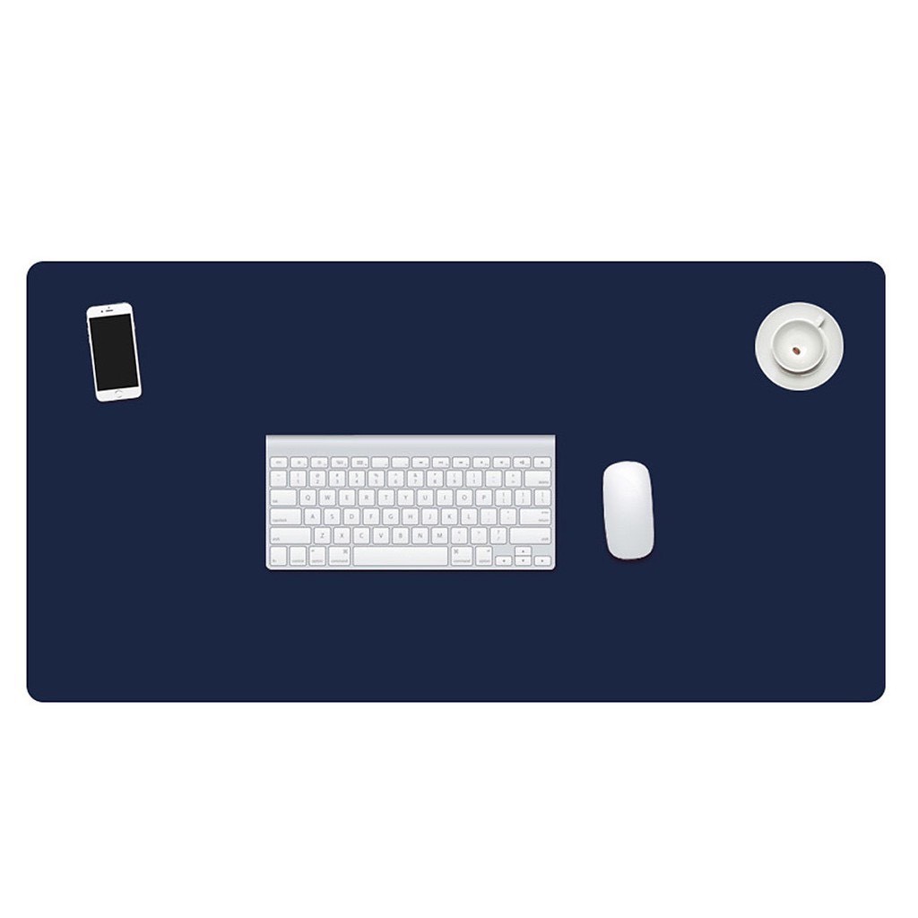 Bàn Di Chuột - Miếng Lót Chuột Cỡ Lớn Size 45x90 cm - Kiêm Deskpad Thảm Da, Trải Bàn Làm Việc Chống N