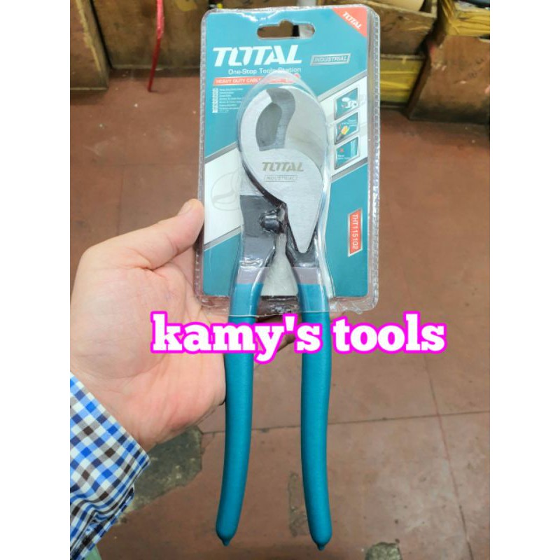 Kìm Cắt Cáp Total 10 Inch Tht115102 60mm2 hoặc Ingco HHCCB0210 (Kéo Cắt Cáp, Kiềm Cắt Cáp, Kềm Cắt Cáp)