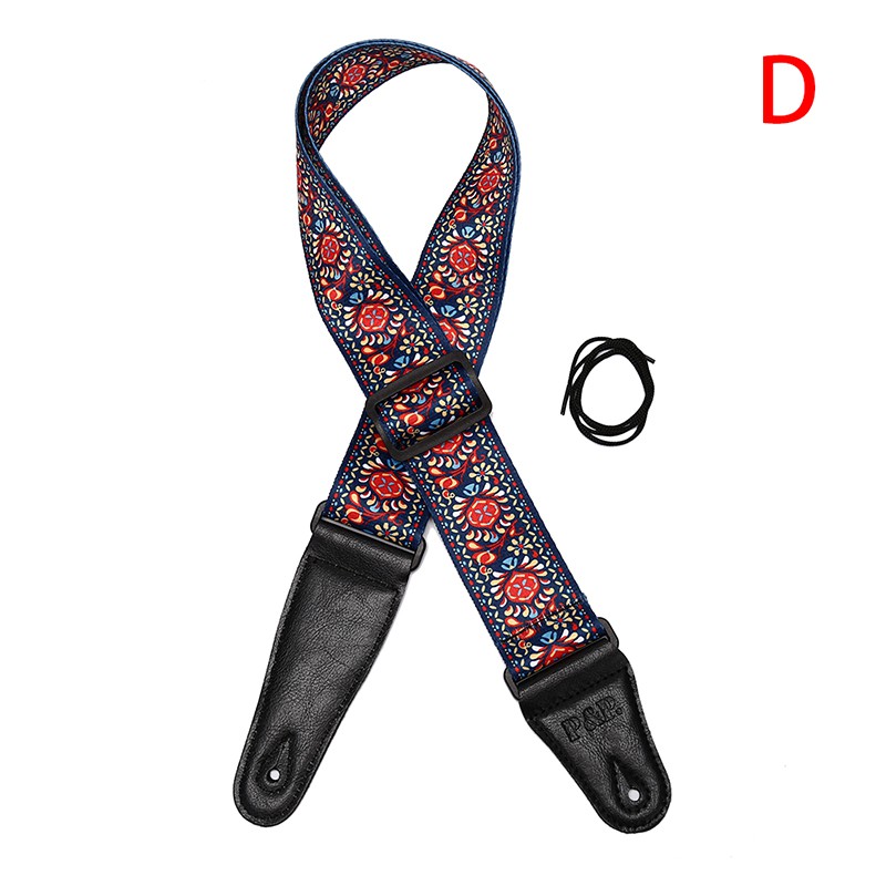 Dây Đeo Họa Tiết Hoa Hướng Dương Cho Đàn Guitar Điện / Acoustic / Bass