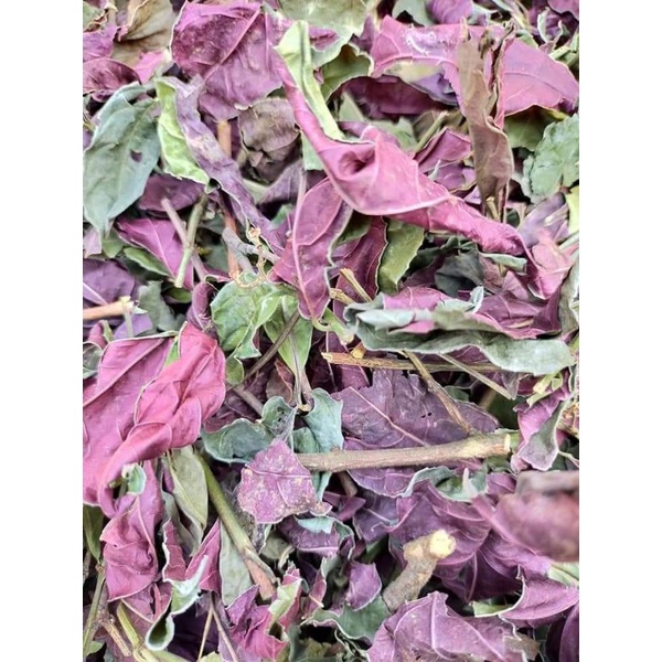 Lá đơn đỏ khô.thơm.sạch mát gan .mẩn ngứa(Giá 1kg-500gr)