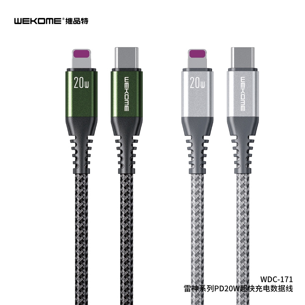 Cáp Sạc Dù IP Wekome 171 PD-20W Sạc Nhanh