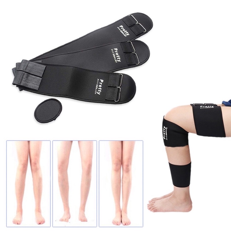 Set 3 đai đeo chỉnh hình chân giúp định hình tư thế đứng thẳng và chân X/O siêu tiện lợi