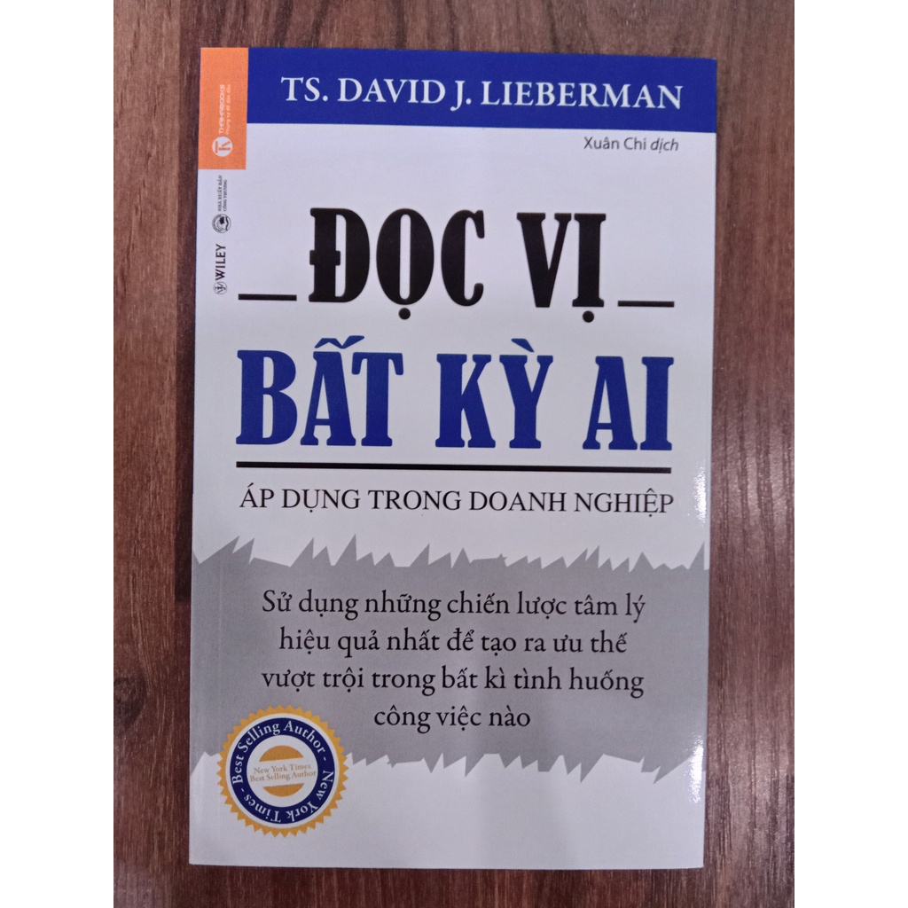 Sách - Đọc Vị Bất Kỳ Ai – Áp Dụng Trong Doanh Nghiệp