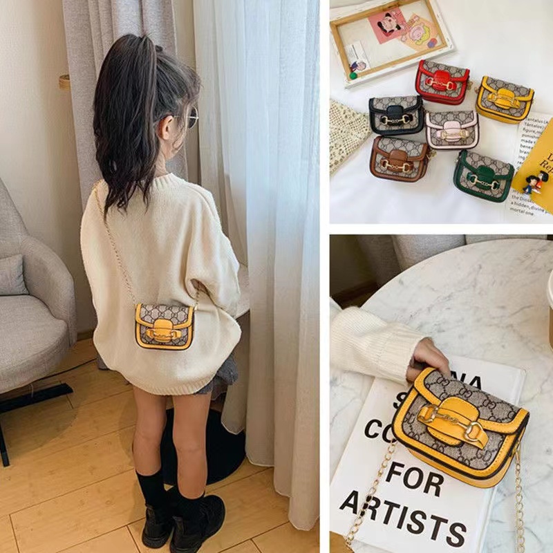 Hàng Mới Về Mới Túi Đeo Chéo Phong Cách Chanel Hàn Quốc Thời Trang Cho Bé Gái