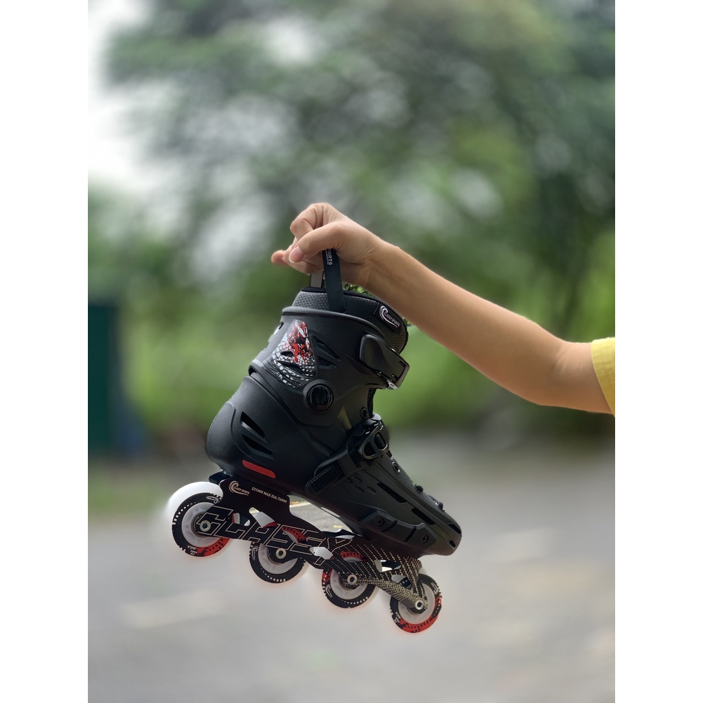 Giày trượt Patin 8 bánh sáng CHÍNH HÃNG Classy Sports Q9  - TẶNG KÈM BỘ BẢO HỘ CHÂN TAY GỐI