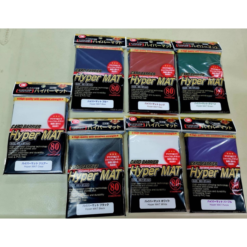 Hộp đựng thẻ Buddyfight PREMIUM Matte SLEEVE Chất lượng tốt 100 phong bì Mặt sau mờ.