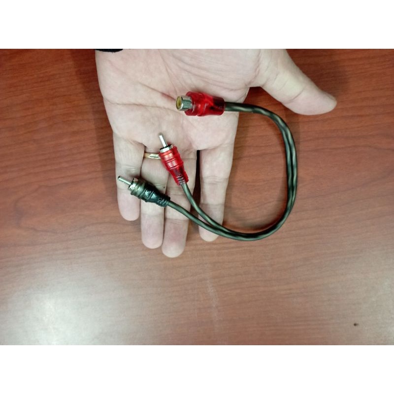 Dây av chia loa sub ô tô, dây av để nối âm ly trên ô tô