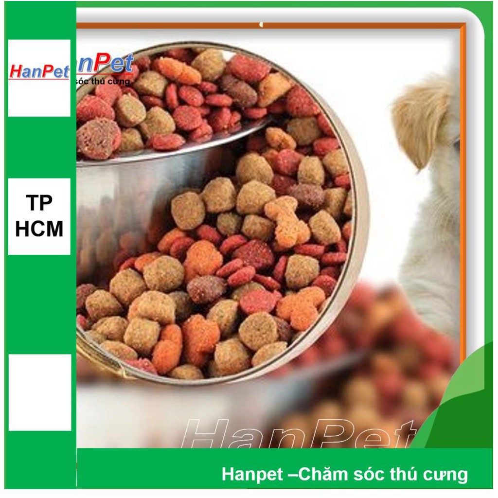 Thức ăn dạng viên cho chó APRO - xuất xứ Thái Lan - dùng cho chó mọi lứa tuổi - gói 500gr (hanpet 235)