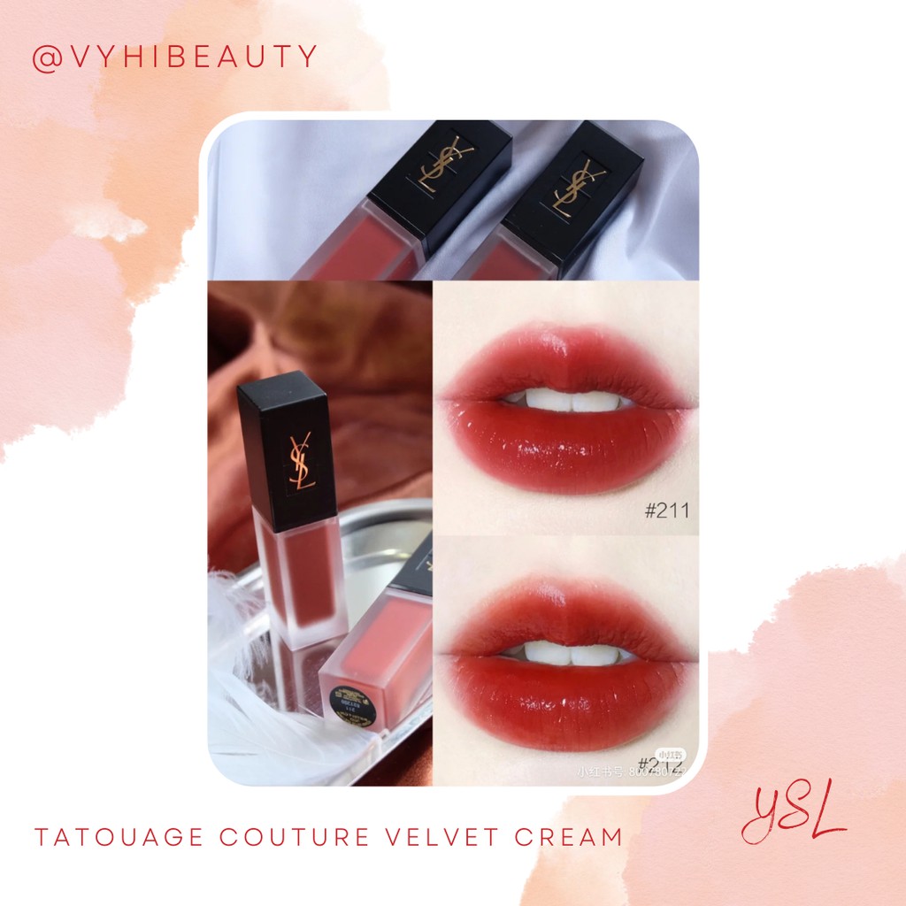 Son kem lì YSL Tatouage Couture Velvet Cream