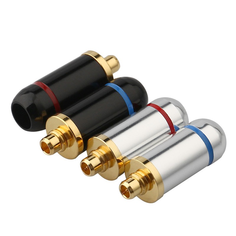 1 Pair Earphone Adapter DIY Pin Line Cable Solder Wire Connector Plug Audio Jack For MMCX UE900 SE535 SE215 W10 W20 W30