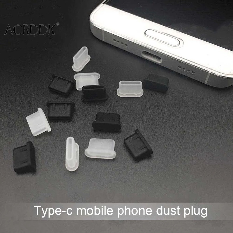 1 Nút Silicon Chặn Cổng Sạc USB Type-C Chống Bụi Tiện Dụng