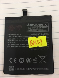 Pin Xiaomi Redmi 5A, BN34
