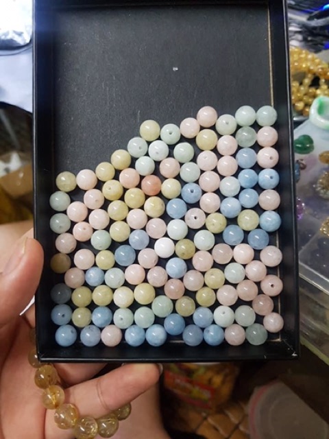 Hạt beryl 6-7 ly làm phụ kiện HandMade