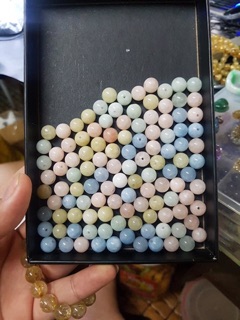 Hạt beryl 6-7 ly làm phụ kiện HandMade