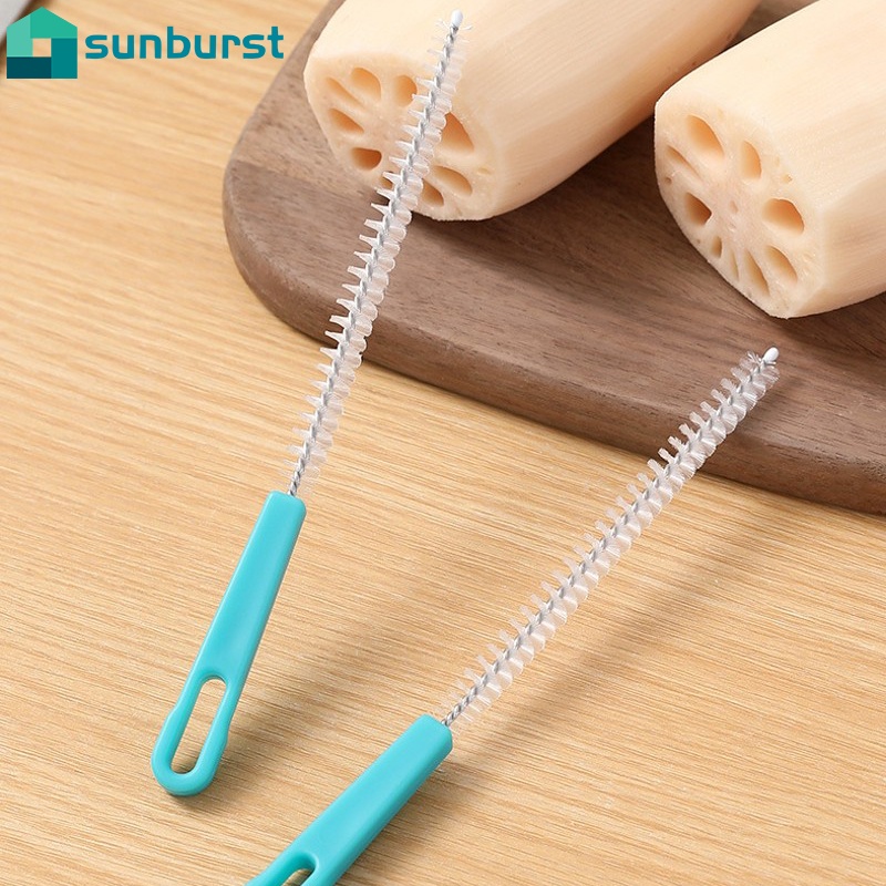 Cọ Vệ Sinh Ống Hút Bằng Thép Không Gỉ Thiết Kế Nhỏ Gọn Tiện Dụng Cho Gia Đình