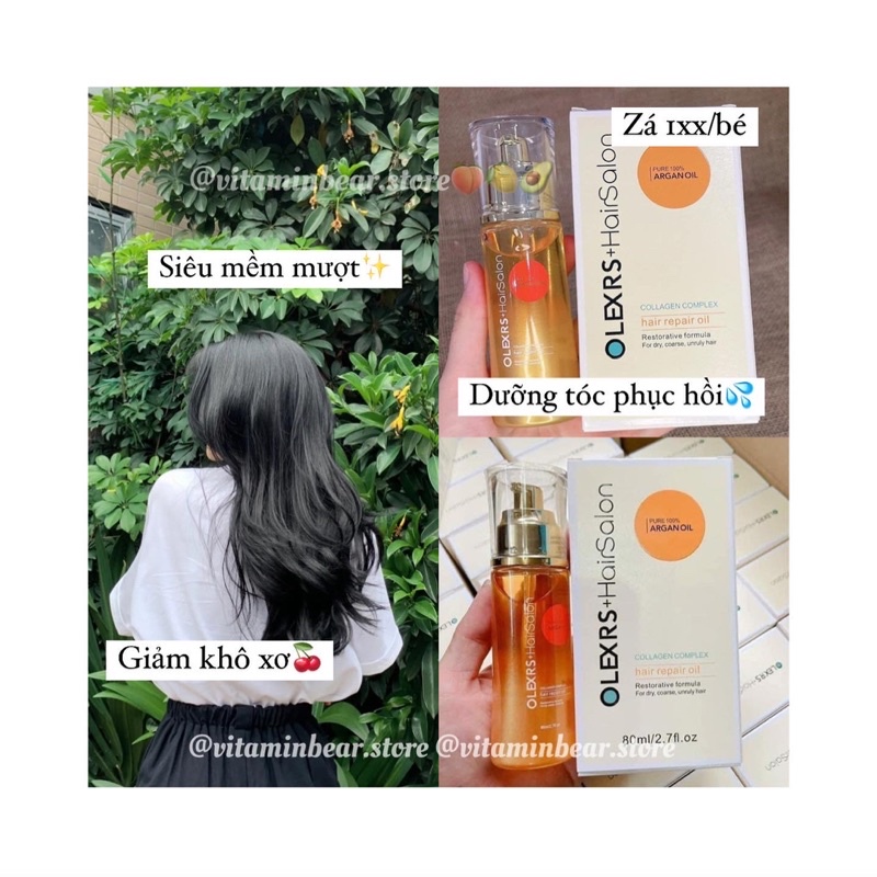 Tinh dầu dưỡng tóc olexrs