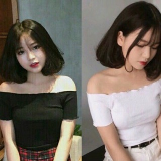ÁO CROPTOP RỚT VAI VẢI MỊN