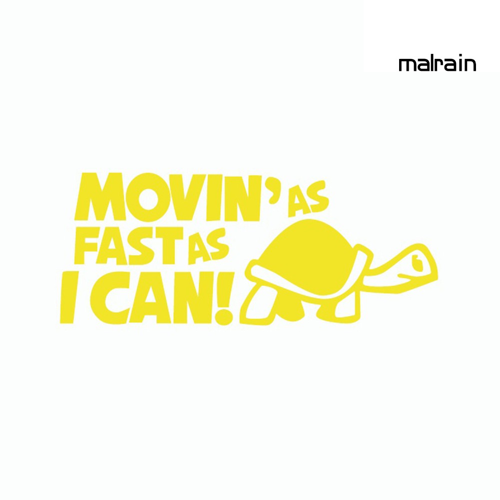 Miếng Dán Trang Trí Cửa Sổ Hình Chú Rùa Đáng Yêu