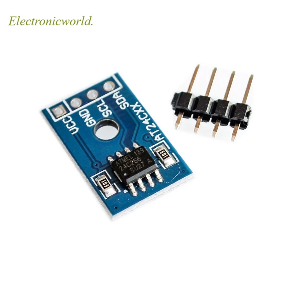 Mô Đun Thẻ Nhớ Thông Minh At24C256 I2C Cho Xe Hơi