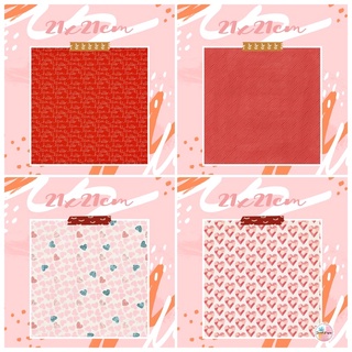 Giấy bìa hoạ tiết làm scrapbook/handmade size 20x20cm