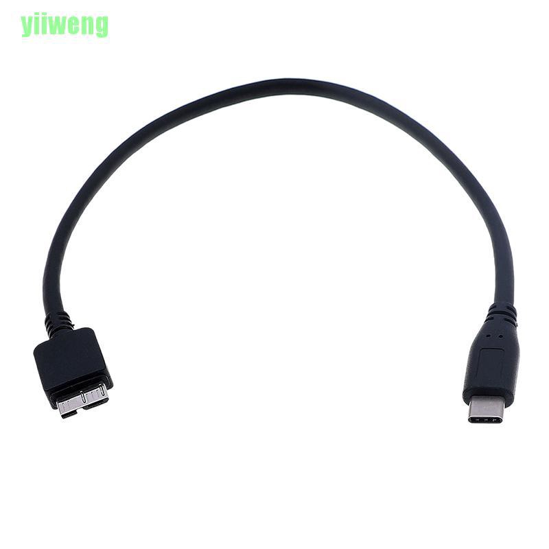 Cáp Chuyển Đổi Yw Usb C Sang Micro Usb Type C Sang Micro B Dài 30cm Cho Ổ Cứng Hdd