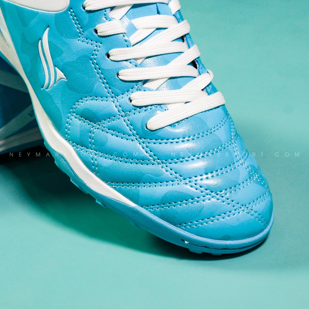 Giày đá bóng Kamito Velocidad Legend TF - Aqua Blue/White