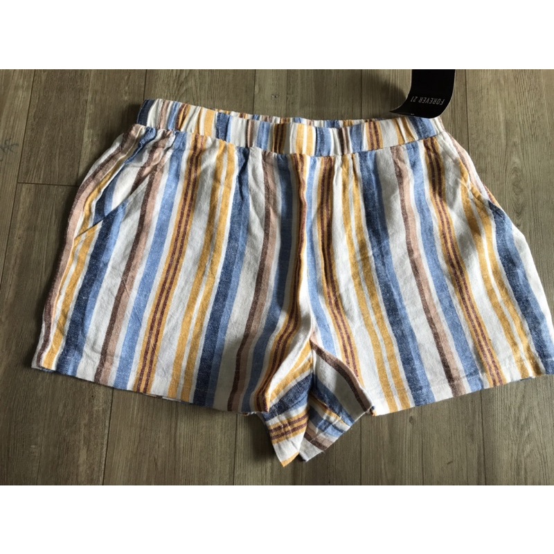 quần đùi linen f21 dư xịn vnxk
