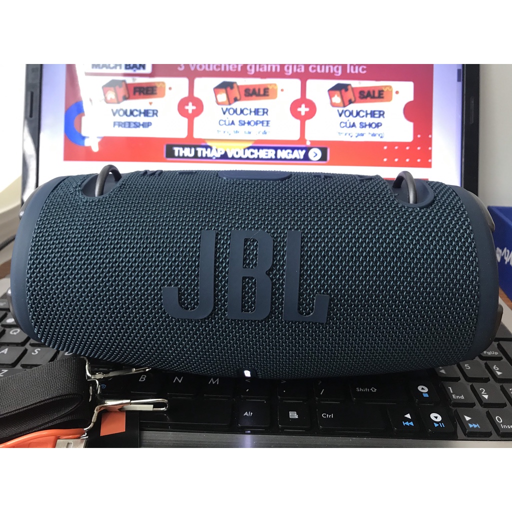 Loa bluetooth jbl Xtreme 3 bass cực mạnh âm thanh lớn chống thấm nước tốt hỗ trợ cắm usb thẻ nhớ kết nối máy tính