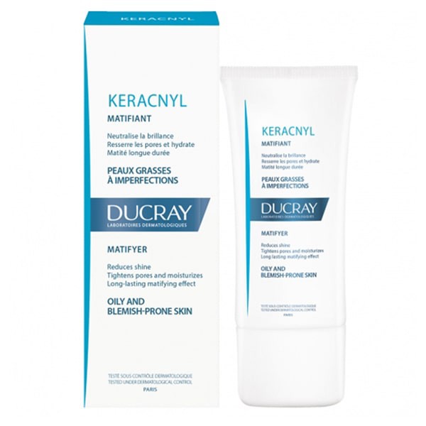 Kem dưỡng Ducray Keracnyl Matifye dưỡng ẩm, giảm nhờn cho da dầu mụn 30ml