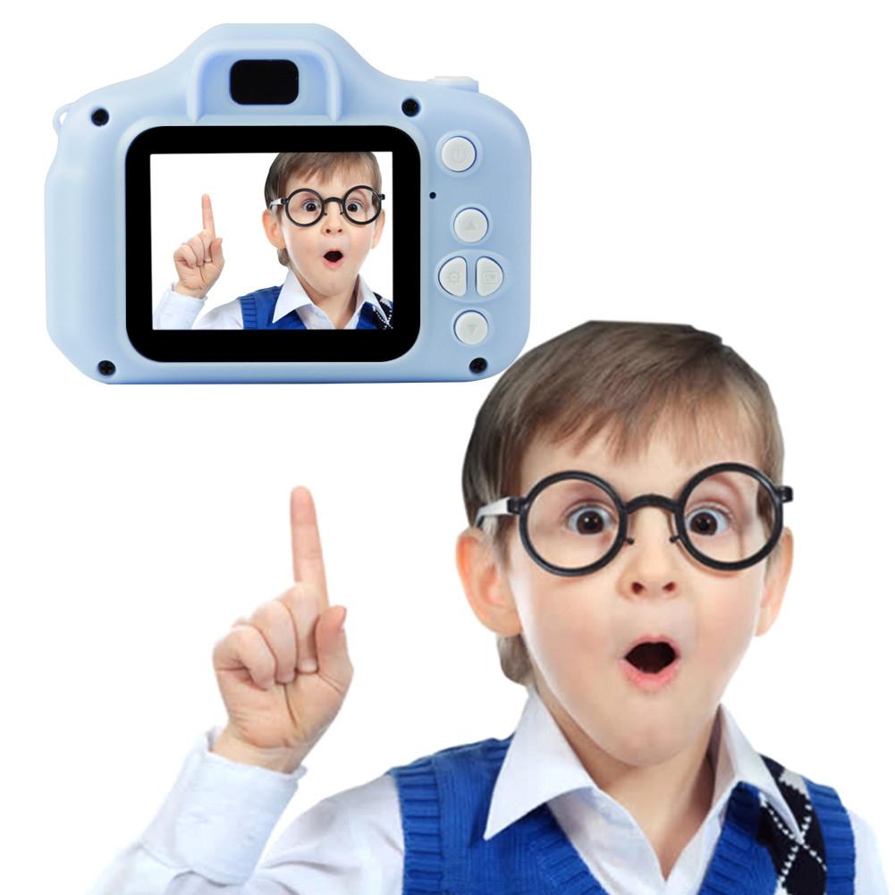 Màn hình 2 inch có thể sạc được Máy ảnh mini kỹ thuật số trẻ em Phim hoạt hình dễ thương Máy ảnh đồ chơi dễ thương
